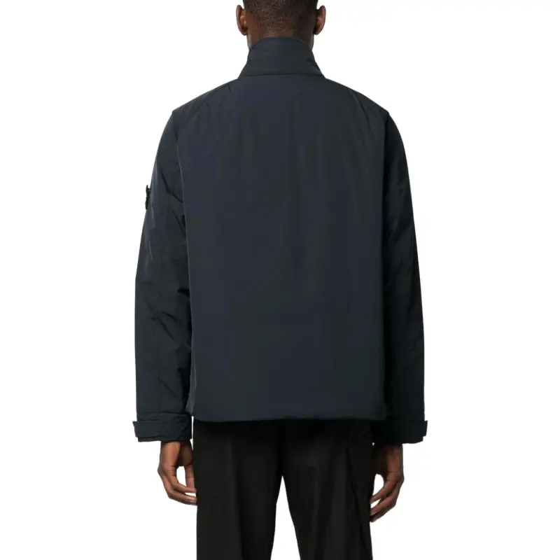 STONE ISLAND Compass Patch Zip Up Windbreaker-4