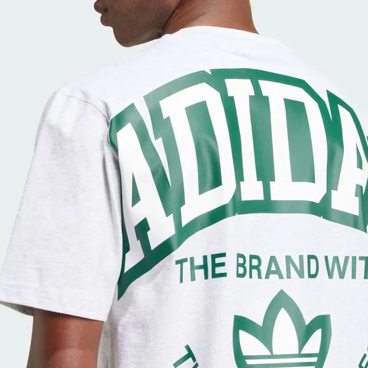 Adidas Originals T Shirt Men's Light Gray-5