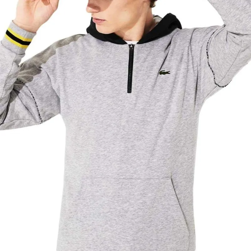 LACOSTE Sweatshirts Men Gray-2