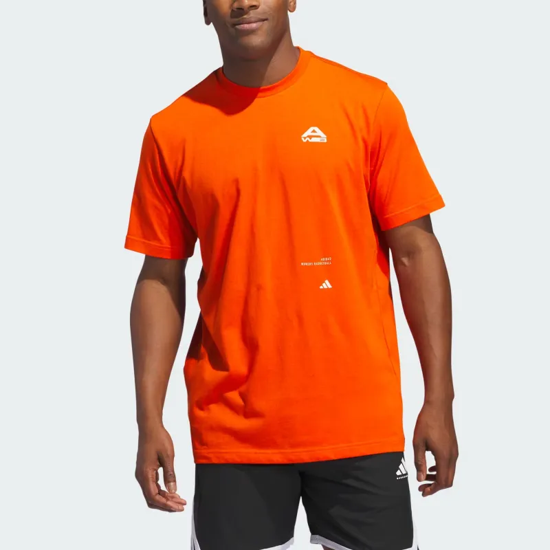 Adidas Free Shipping With AdiClub Adidas Women's Basketball Graphic Tee-2