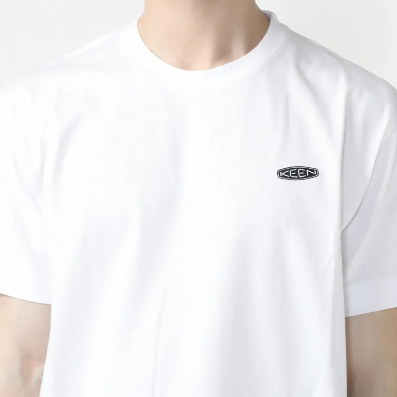 Keen T Shirts Men White/Black-4