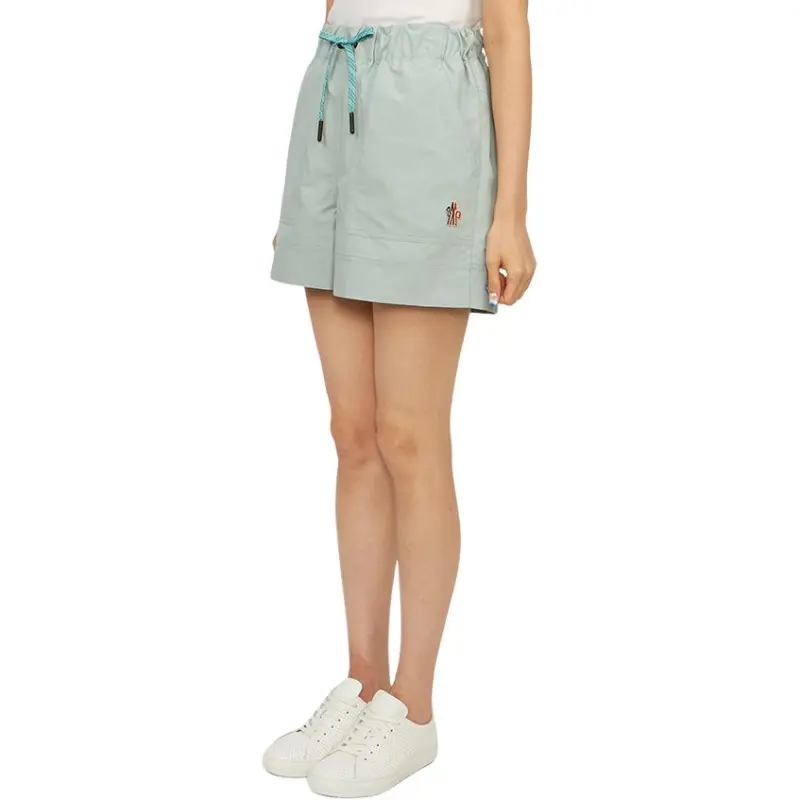 Moncler Casual Shorts Women's Green-2