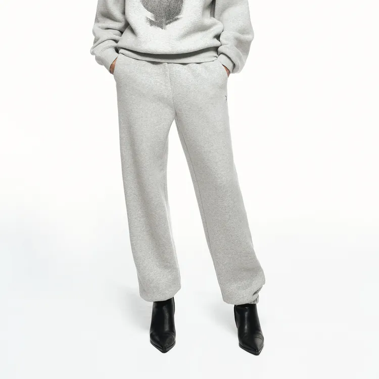 MOCO x NOIR X Playboy Casual Pants Women's Light Heather Gray-4