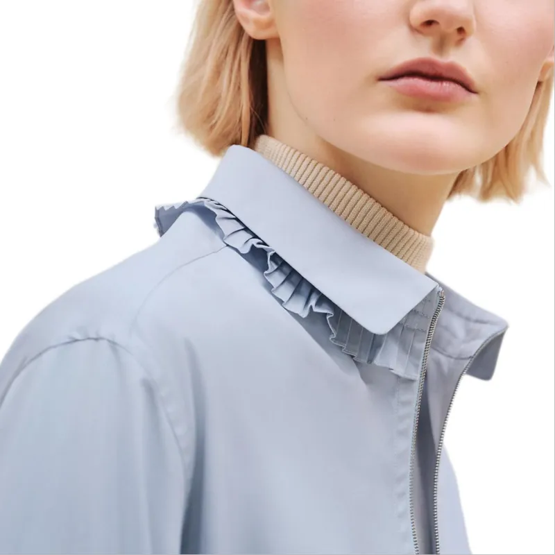 HERMES FW24 Shirt Women's Frost Blue-2