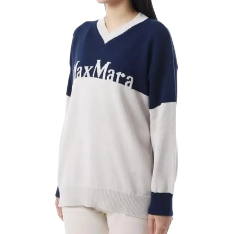 MaxMara Sweater Women's Marine Blue-2