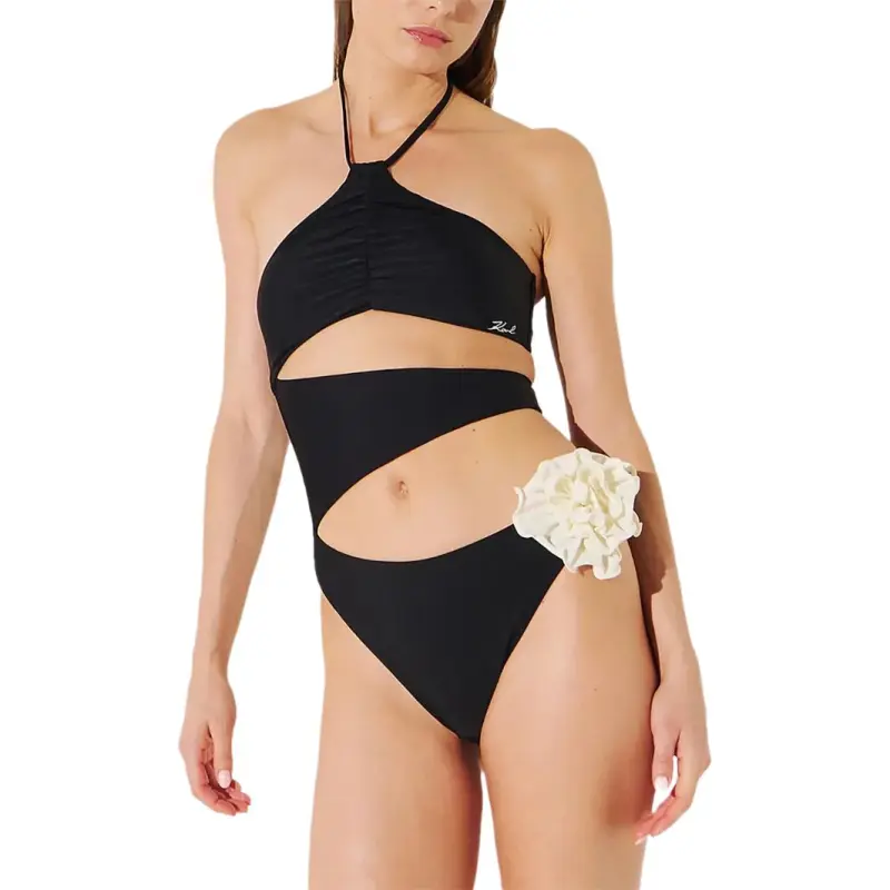 KARL LAGERFELD / Karl Lagerfeld Jeans Dna Flower Swimsuit-2