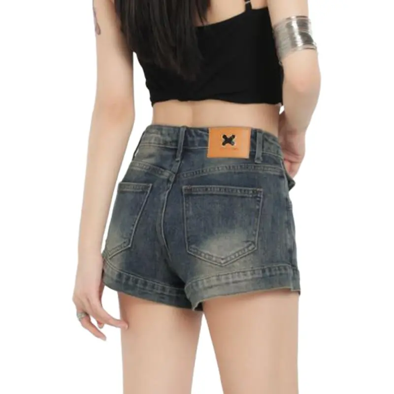 ACHIEVE ACHV Denim Shorts Women's-2