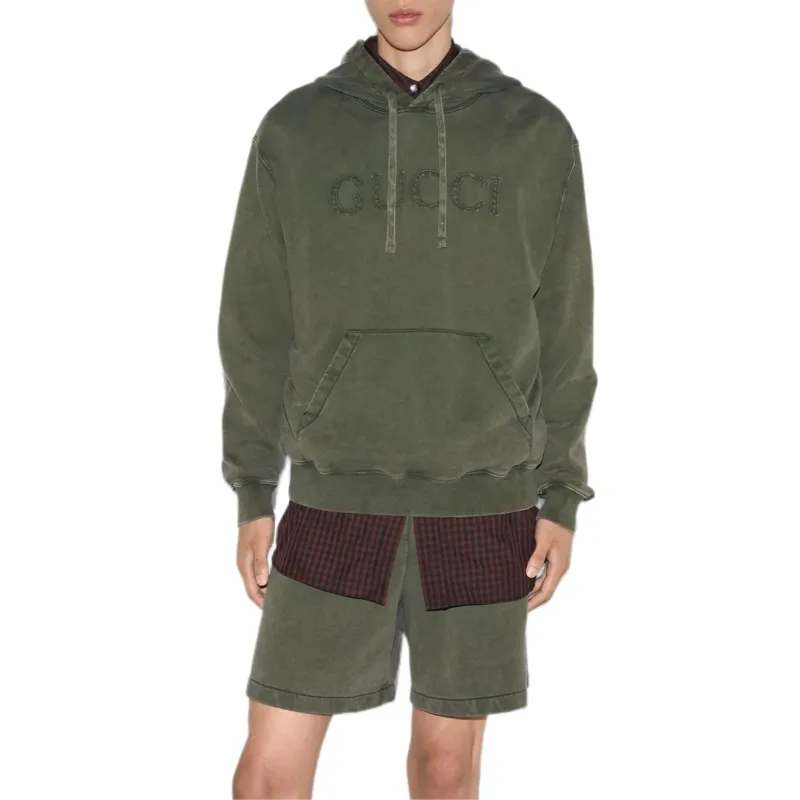 GUCCI FW24 Sweatshirt Men's Forest Green-1