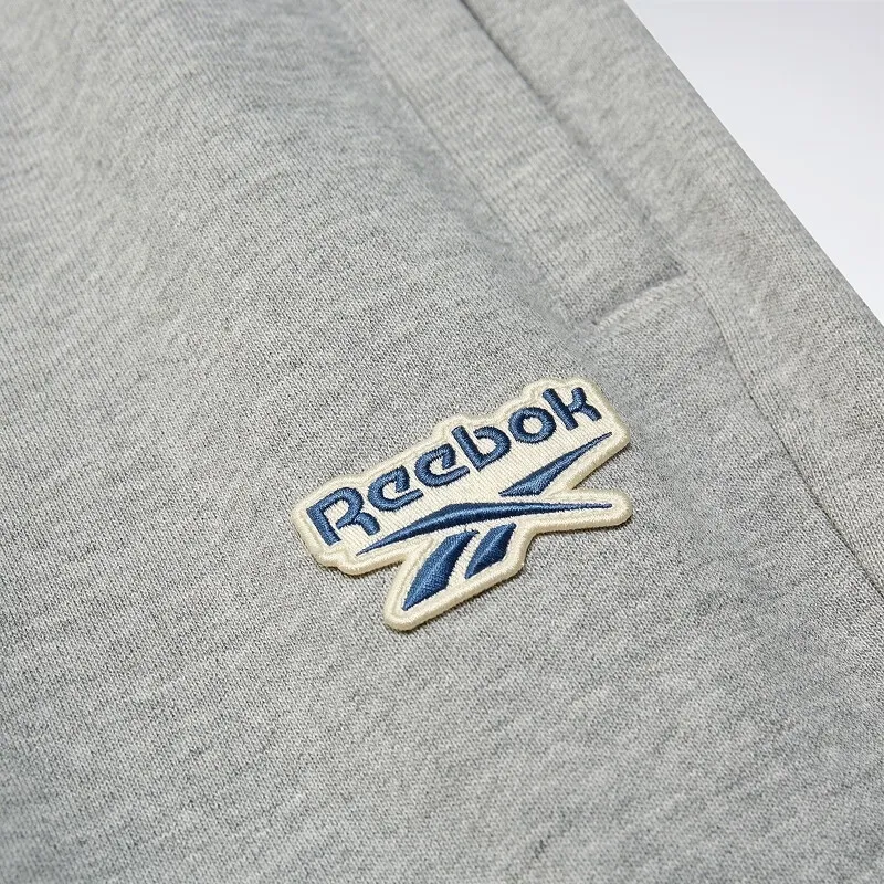 Reebok Knitted Sweatpants Unisex Medium Heather Gray-5