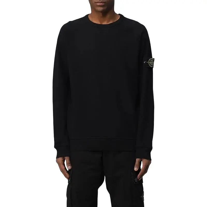 STONE ISLAND SS23 Sweatshirt Men's Black-3