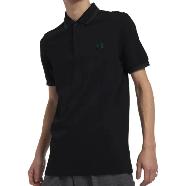 FRED PERRY Polo Shirt Men's Black-1