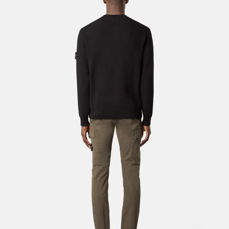 STONE ISLAND Compass Badge Crewneck Jumper-3