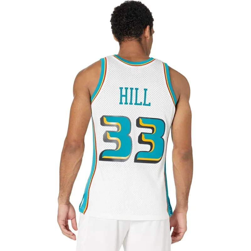 Mitchell Ness Basketball Jerseys Unisex White-3