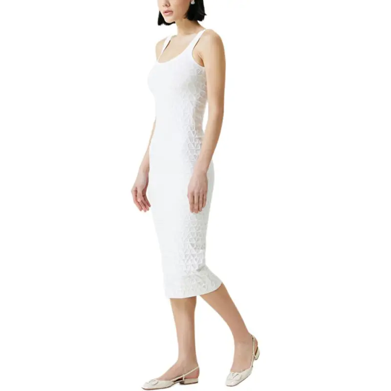 Valentino Toile Iconograph Jacquard Sleeveless Midi Dress-4