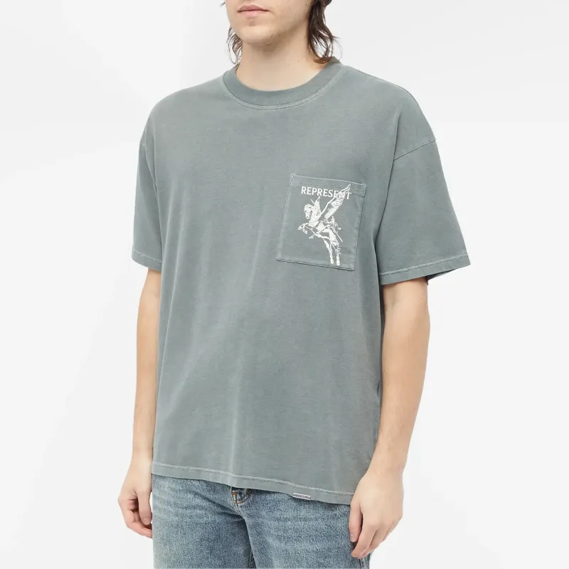 REPRESENT T Shirts Men Gray-2