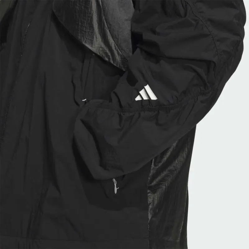 Adidas Jackets Coats Unisex Black/Bright White-3