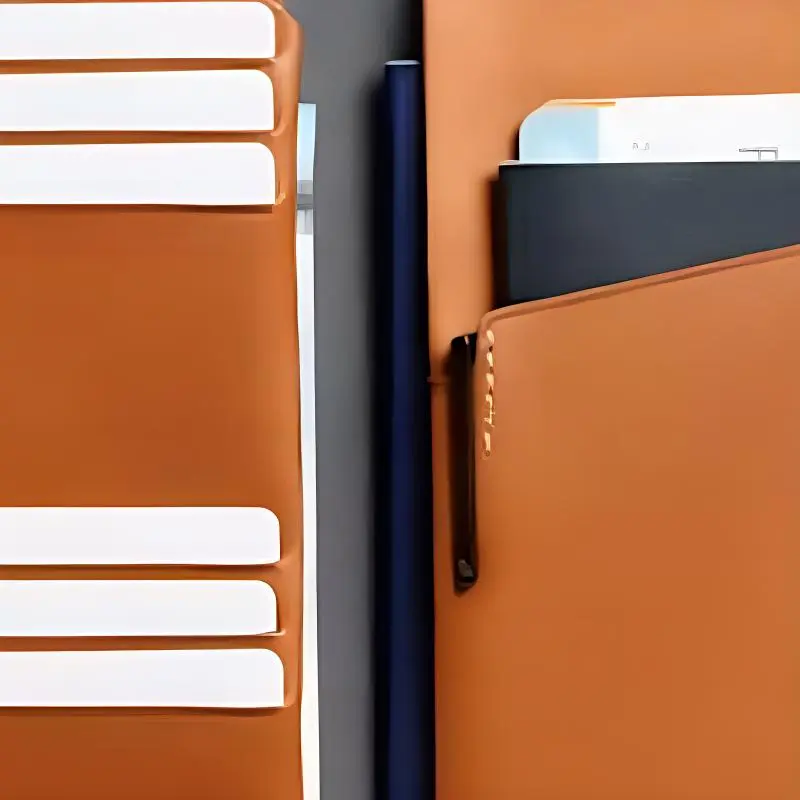 BELLROY Leather Passport Holder Unisex Brown-4