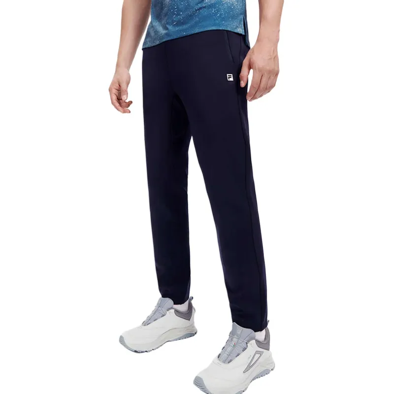 FILA Knitted Sweatpants Men Royal Blue-4