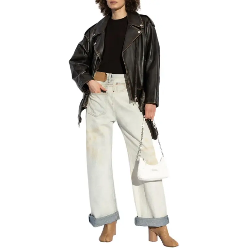 MM6 5 Pockets Pants Light Blue-3
