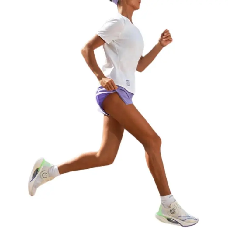 LiNing Running Collection T Shirt Women's Standard White-5