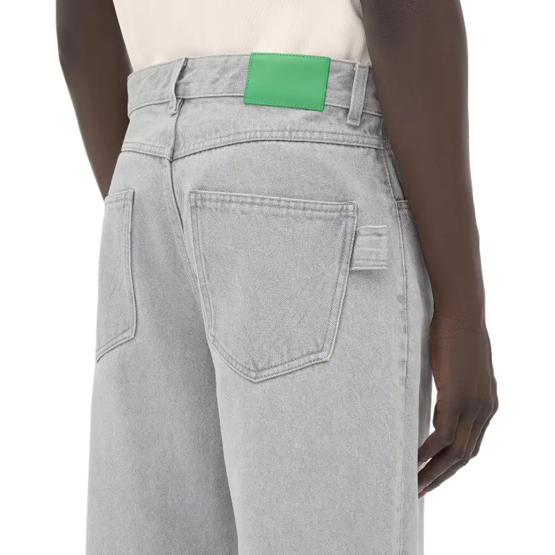 Bottega Veneta Washed Wide Leg Jeans-5