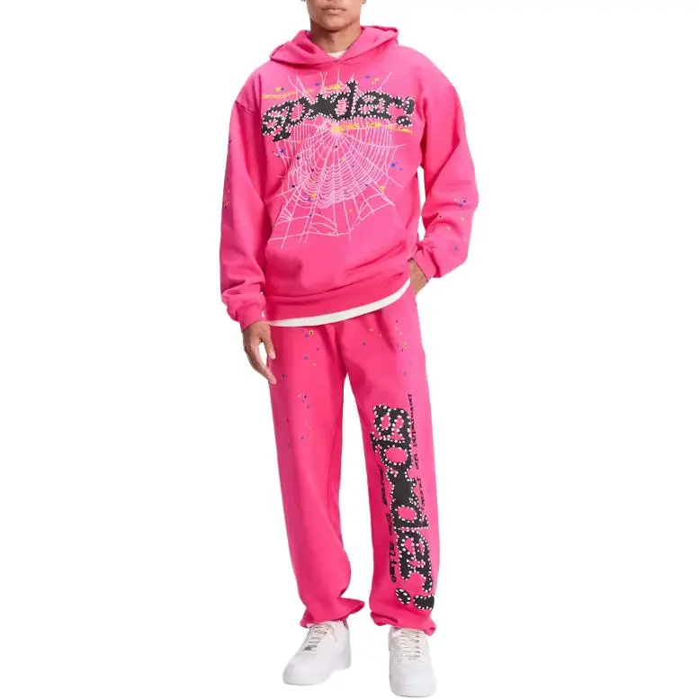 Sp5der P*nk V2 Hoodie-2
