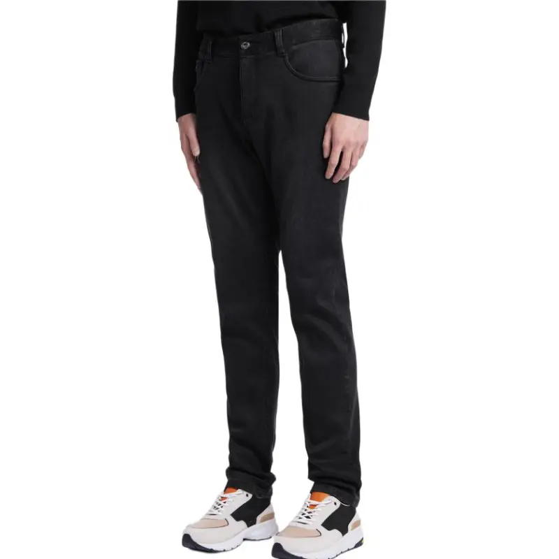 K BOXING Jeans Men Black-1