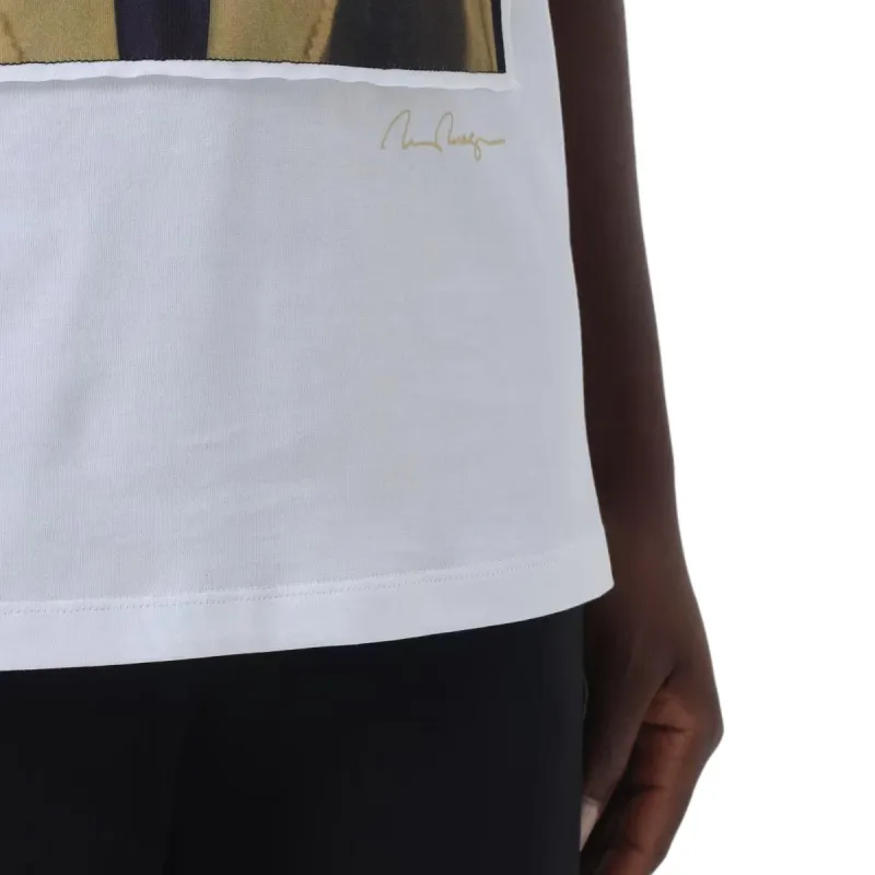 MaxMara Graphic Printed Crewneck T Shirt-7