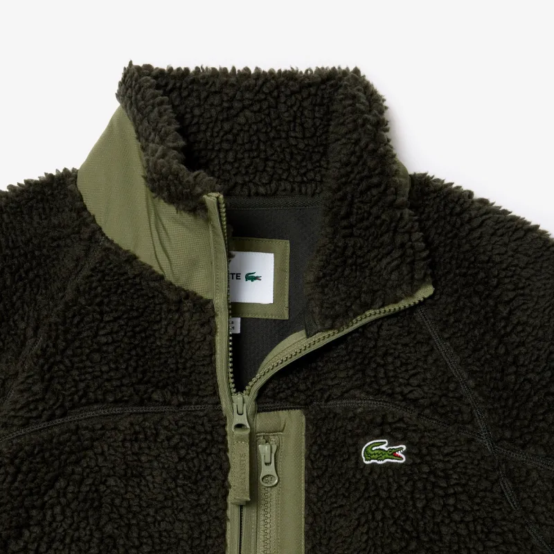 LACOSTE Jackets Coats Men's Olive Green-1