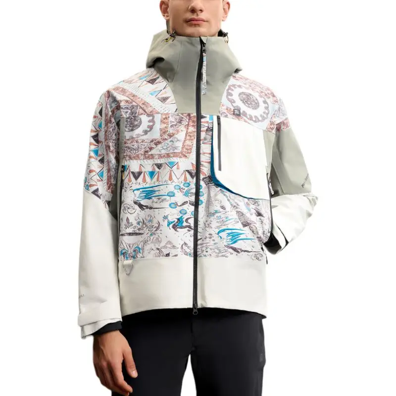 FILA x Dunhuang Museum Jacket Men's Snow White-2
