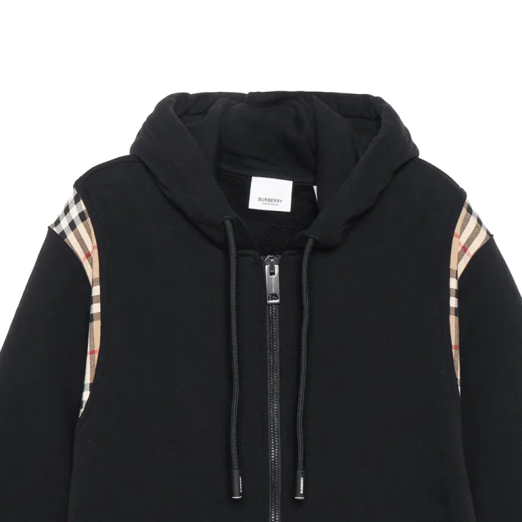 BURBERRY バーバリー パーカー メンズ フーディー チェック ジャ