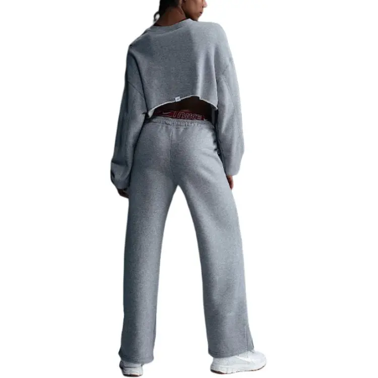Nike Sportswear Phoenix Fleece Casual Pants Unisex Dark Gray/Heather Gray-1