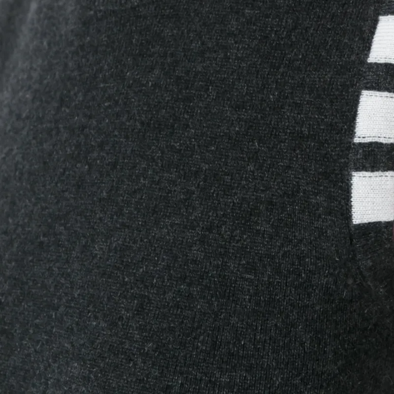 THOM BROWNE Cashmere Stripe Detail Top-4