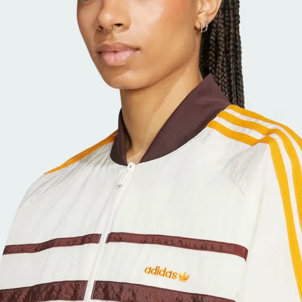 Adidas Originals Jackets Coats Women's Dark Brown-4