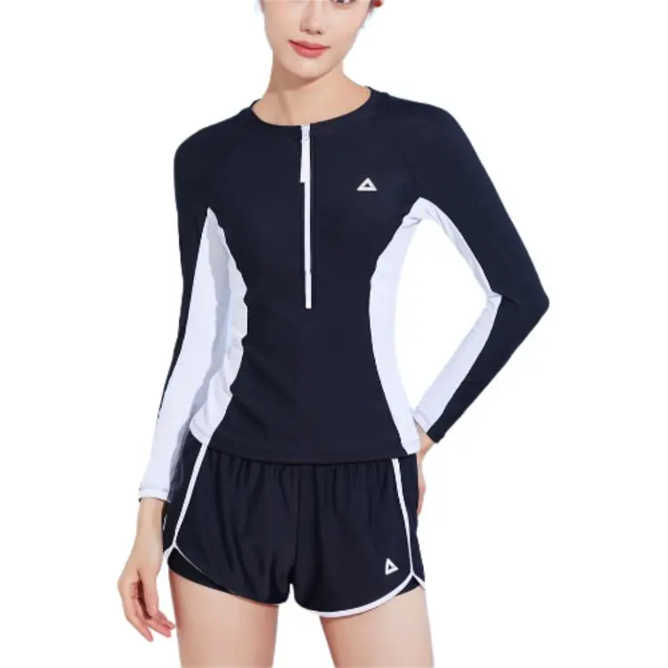 PEAK Two Piece Swimsuits Women's Black-1