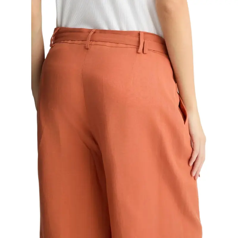 LIU·JO Linen Bermuda Shorts-6
