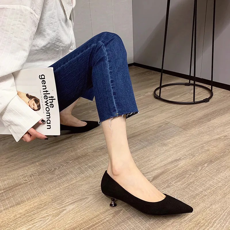 Bamiti Slim Heel High Heels Women's-2