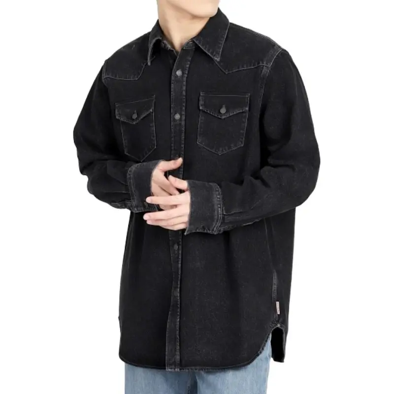 Acne Studios Long Sleeved Buttoned Shirt-3