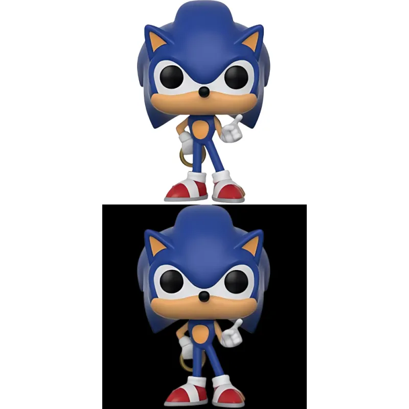 Funko POP! Collection GAMES Hedgehog Sonic Chibi Figures-3
