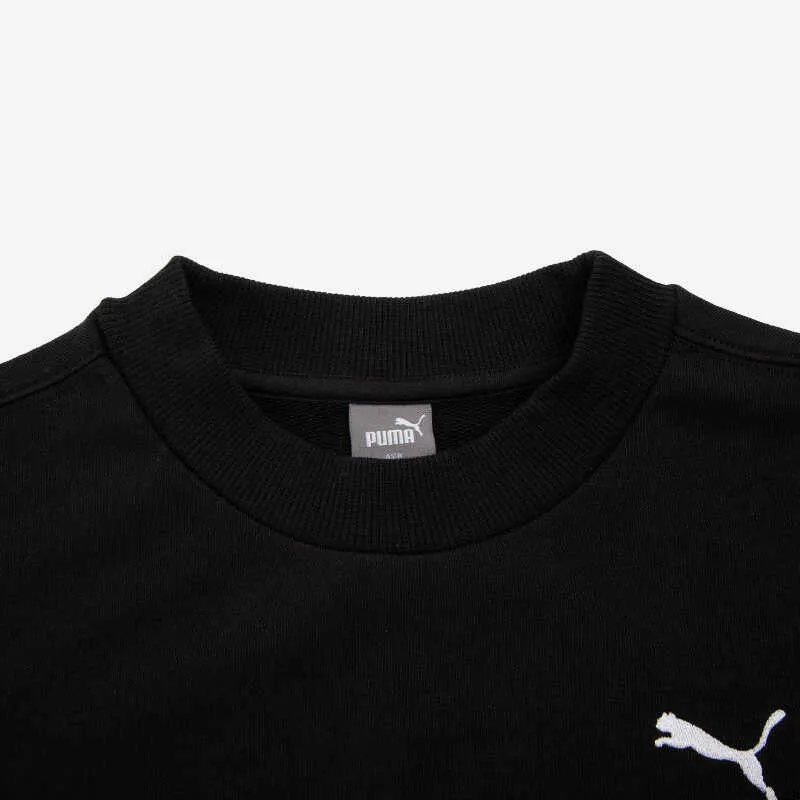 PUMA Sweatshirts Women's Black-3