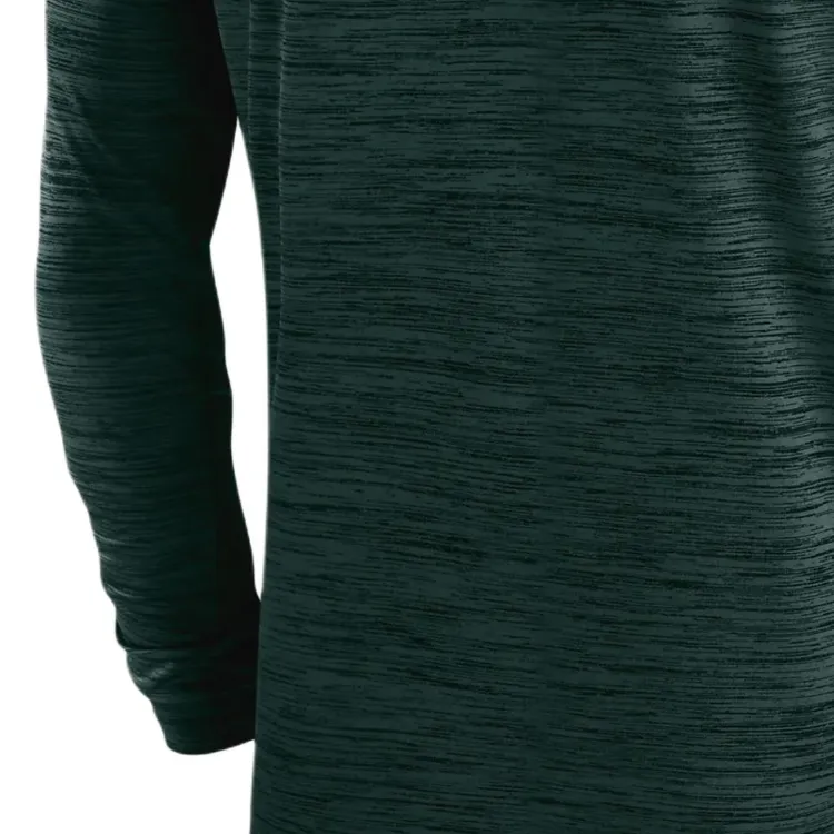 Nike Michigan State Spartans Sideline Velocity Men's Nike Dri FIT College Long Sleeve T Shirt-4