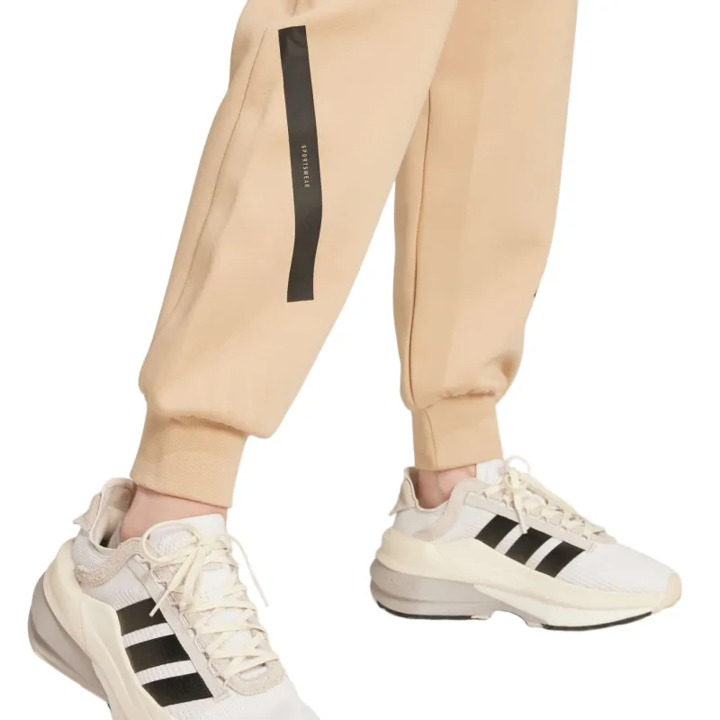 Adidas Women's Z.N.E. Tracksuit Bottoms Magic Beige-4