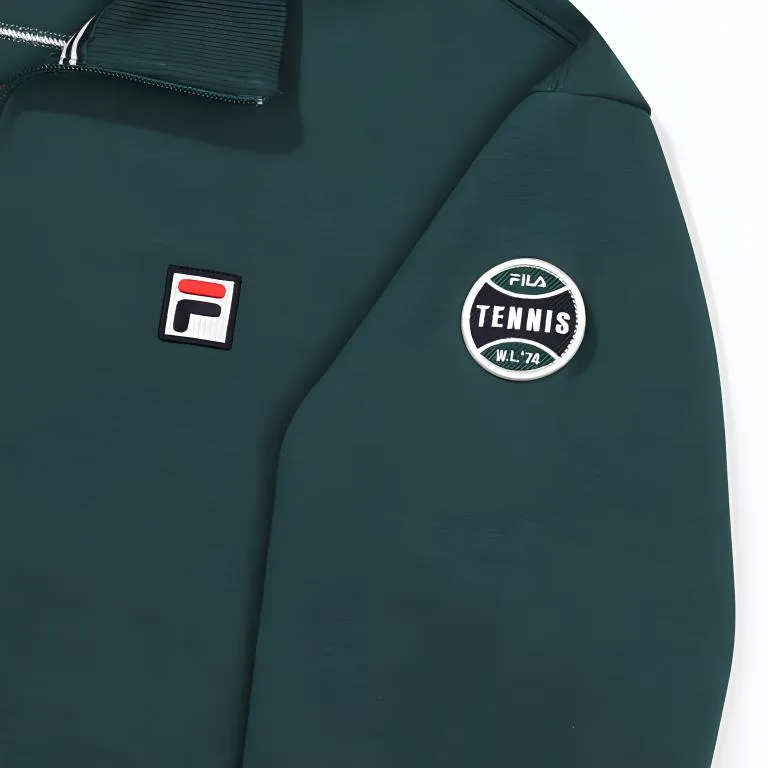 FILA Sweatshirts Men Dark Green-2
