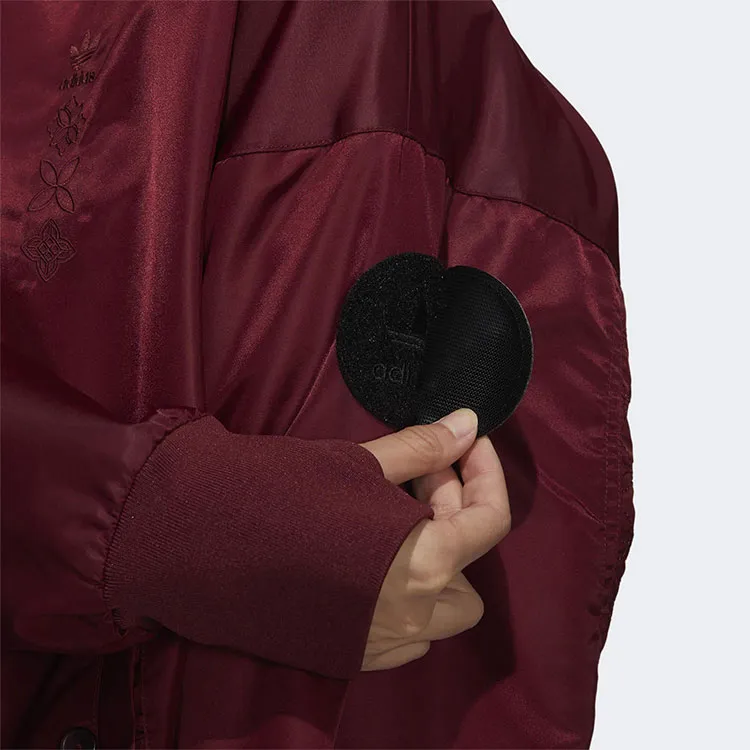 Adidas Originals Jacket Women's Burgundy-1