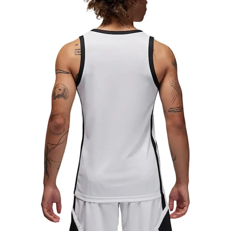 Jordan SS24 DRI FIT Basketball Jersey Men's Team White-2