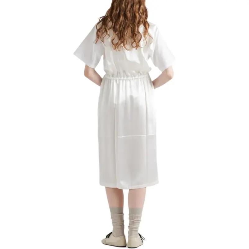 PRADA Short-Sleeved Drawstring Dress-2