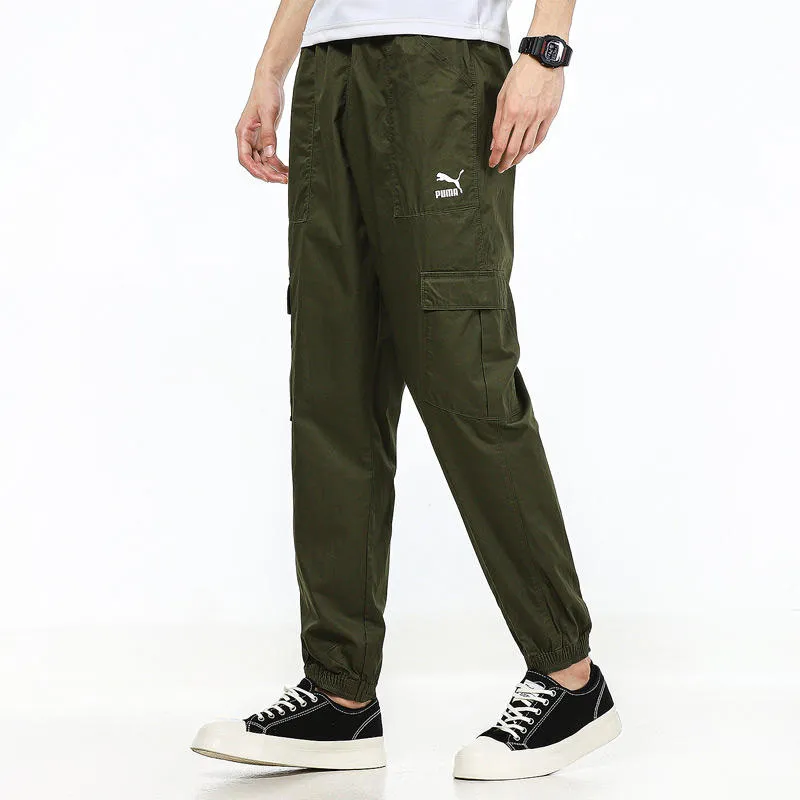 PUMA Cargo Pants Men 2 Pack Green-4