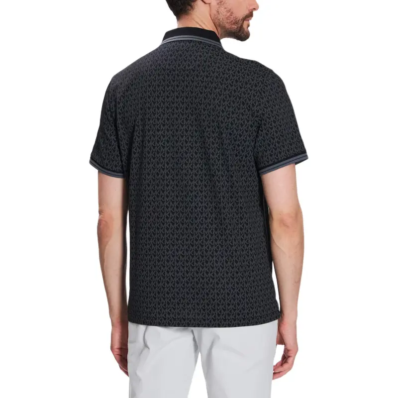MICHAEL KORS Greenwich MK monogram Polo Shirt-2