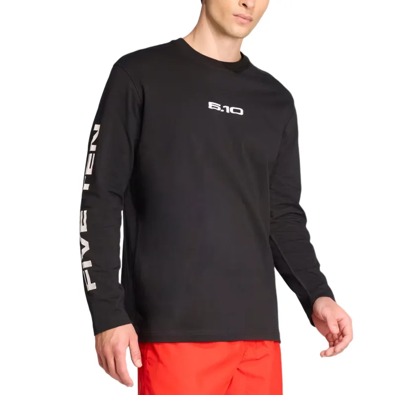 Adidas Free Shipping With AdiClub Five Ten Logo Line Longsleeve Tee-4