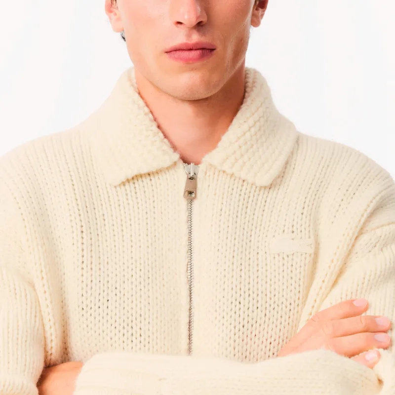 LACOSTE Knitwear Men Beige-4